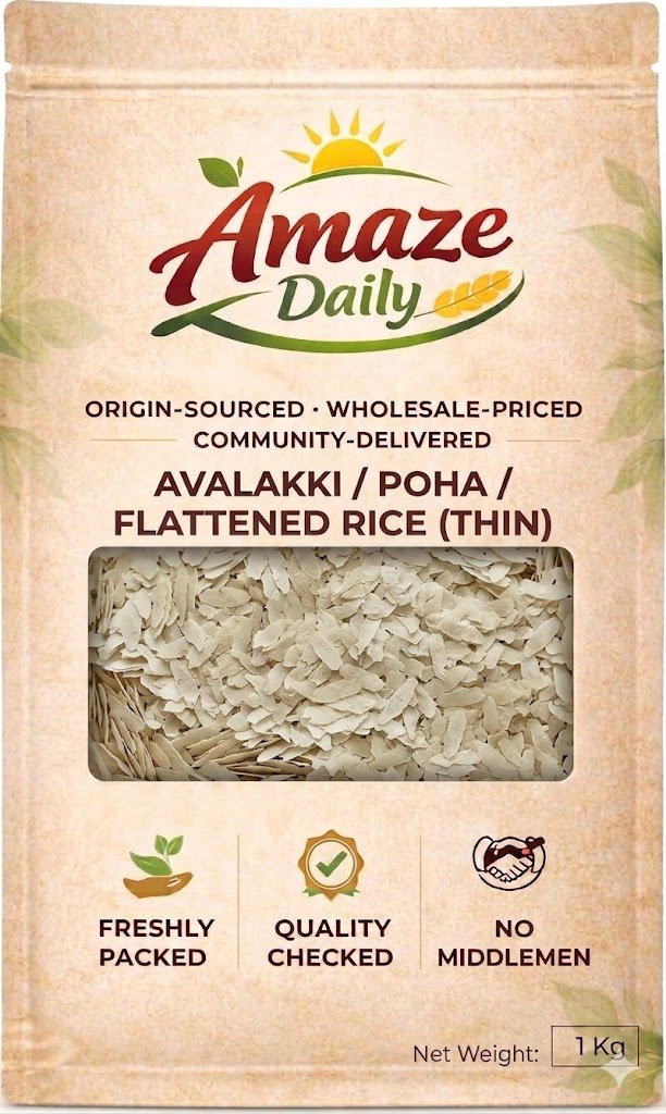 Avalakki/Poha/Flattened Rice (Thin)  500 GRAMS
