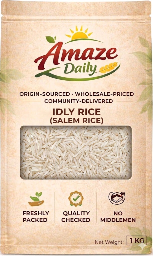Idly Rice(Salem Rice)  1 kg