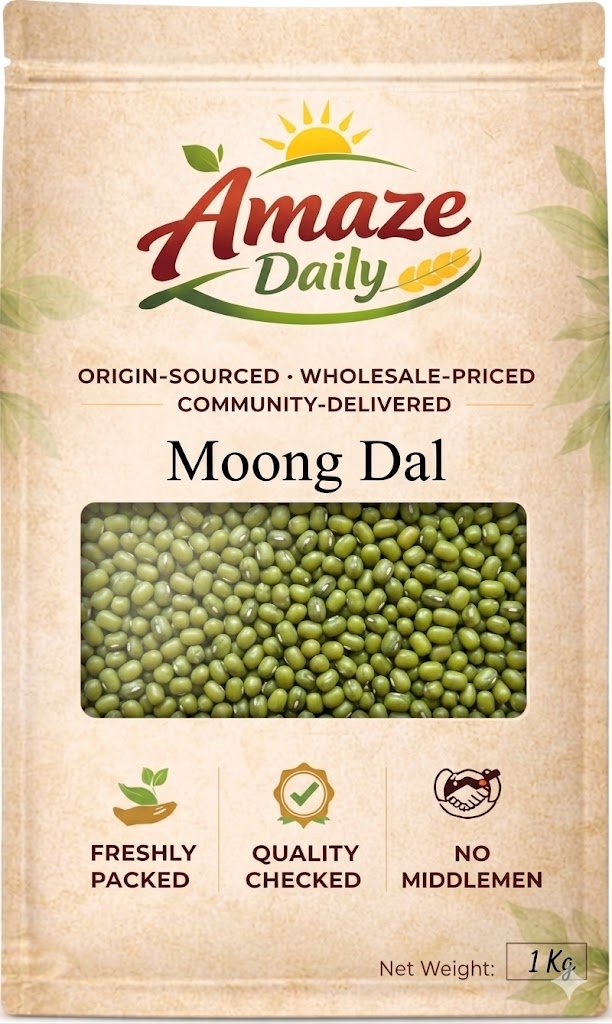 MOONG DALL REGULAR 1 kg