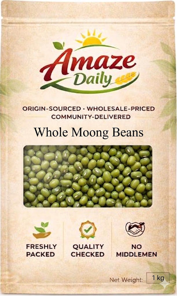 WHOLE MOONG 1 KG