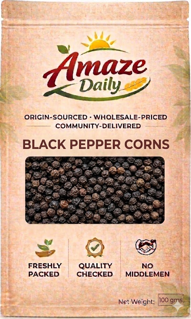 Black Pepper Corns 100 grams