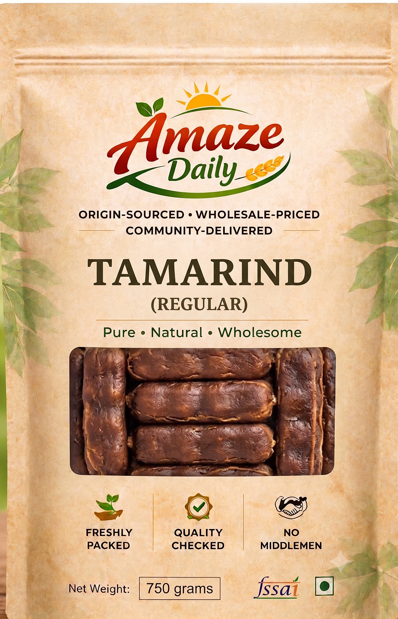 TAMRIND REGULAR 750 GRAMS